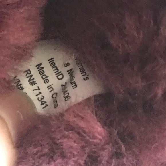 LL.Bean Red Suede Boots Size 8 Medium - Picture 8 of 8